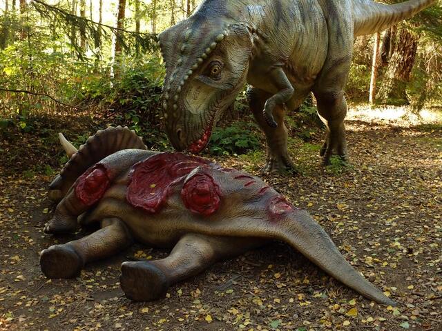 Im Dinosaurier-Park Münchehagen
