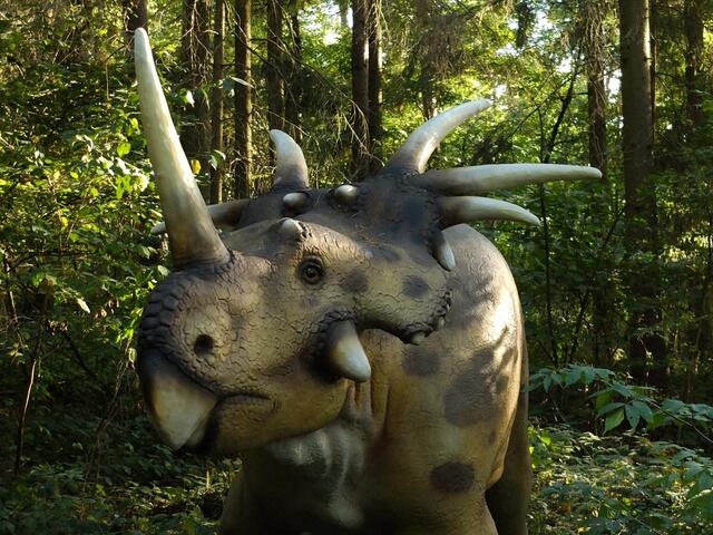 Im Dinosaurier-Park Münchehagen