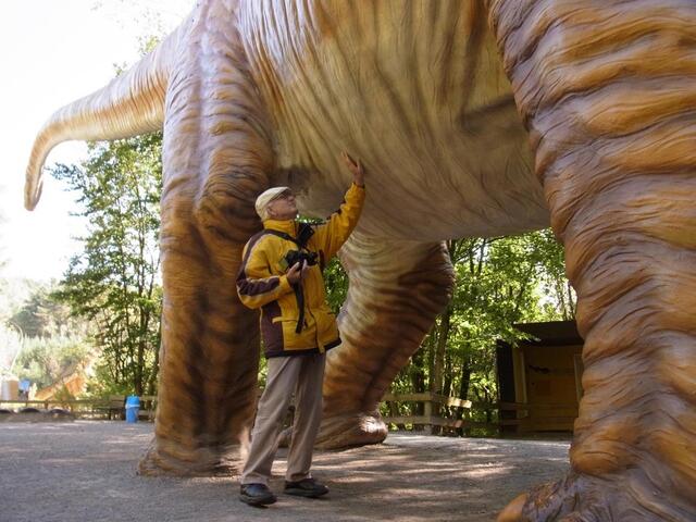 Im Dinosaurier-Park Münchehagen