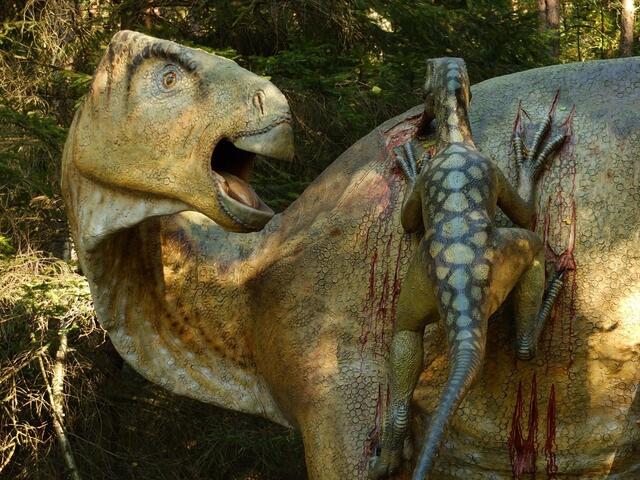 Im Dinosaurier-Park Münchehagen
