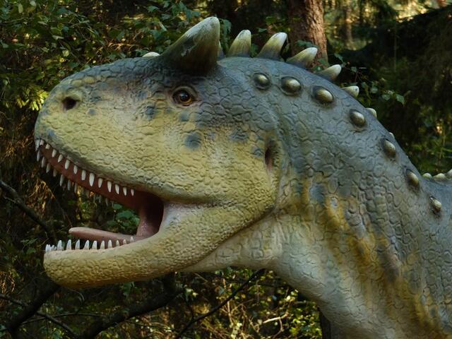 Im Dinosaurier-Park Münchehagen