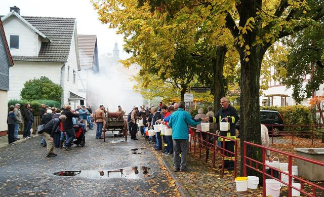 Einsatz in vollem Gange