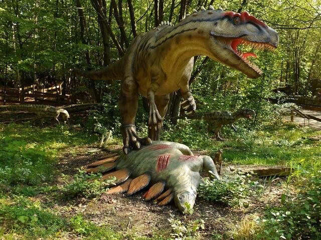 Im Dinosaurier-Park Münchehagen