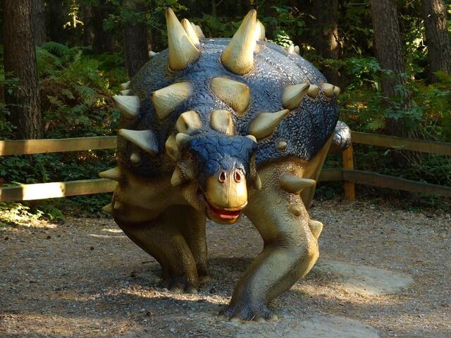 Im Dinosaurier-Park Münchehagen