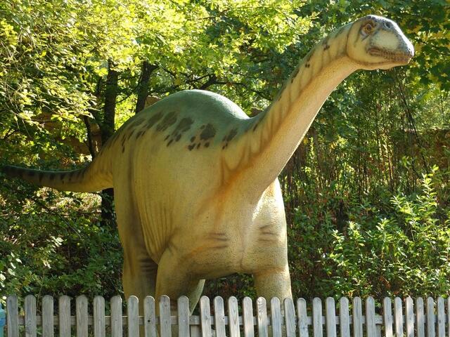 Im Dinosaurier-Park Münchehagen