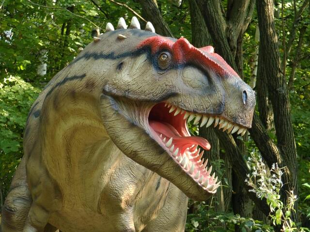 Im Dinosaurier-Park Münchehagen