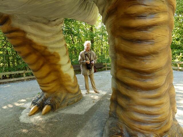 Im Dinosaurier-Park Münchehagen