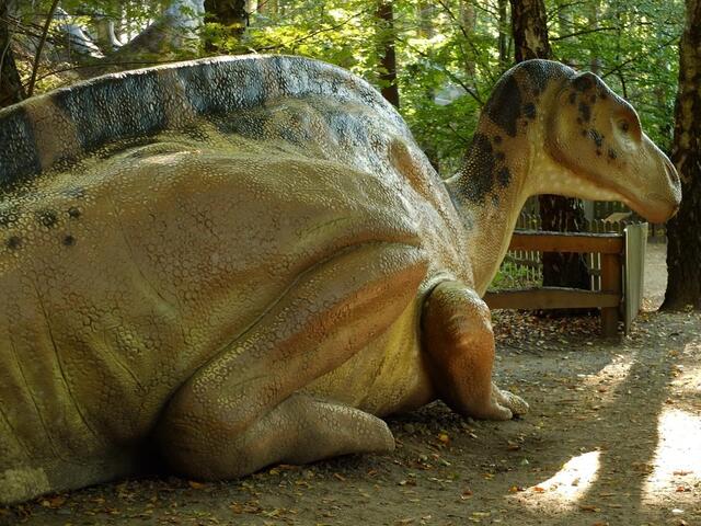 Im Dinosaurier-Park Münchehagen