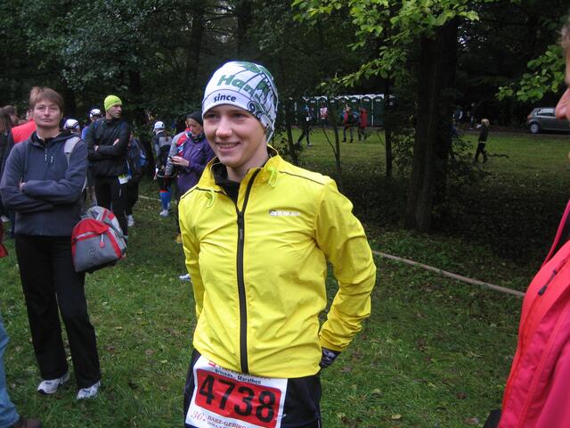 Mandy Krause am Start 42 km