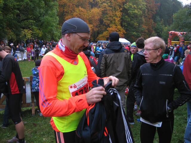 Jochen Zittier am Start 42 km