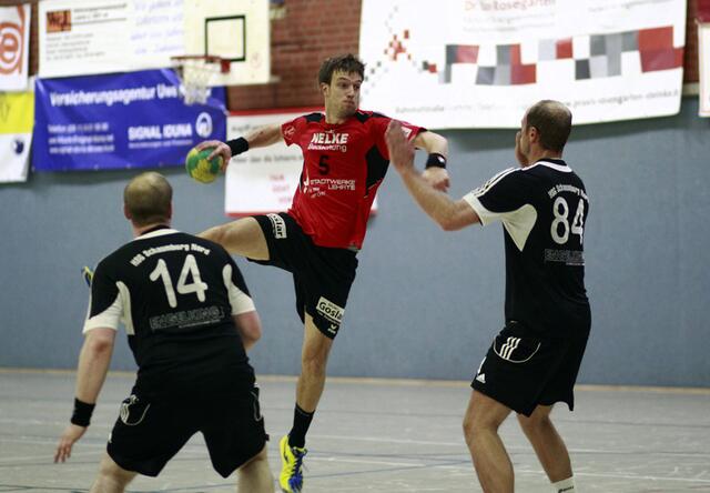 Torgefährlich in diesem Punktspiel Jonas Schepker