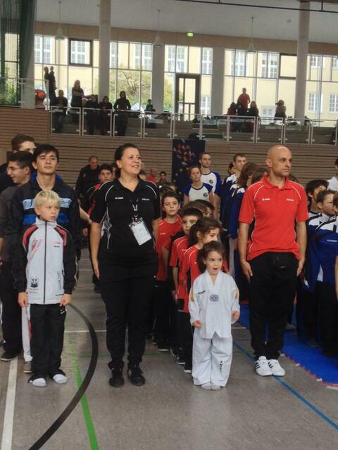 Aufstellung der Mannschaften