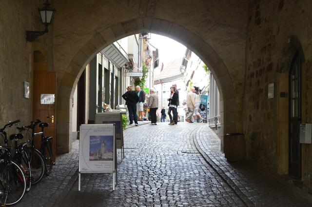 ...führte in Erfurt über die Krämerbrücke