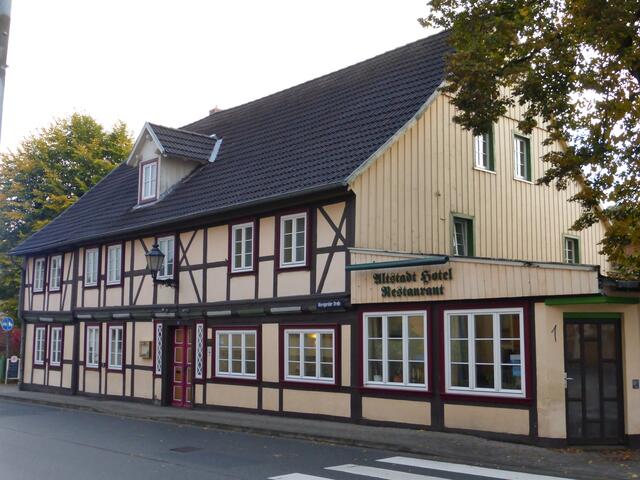 Das Altstadthotel Ilsenburg war das Quartier der Herthaner.