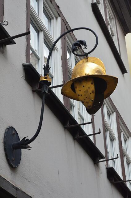 Nasenschild auf der Krämerbrücke