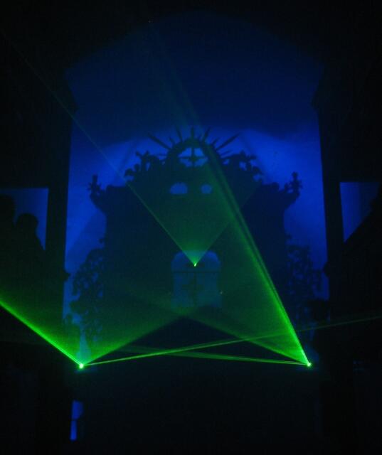 Licht- und Lasershow