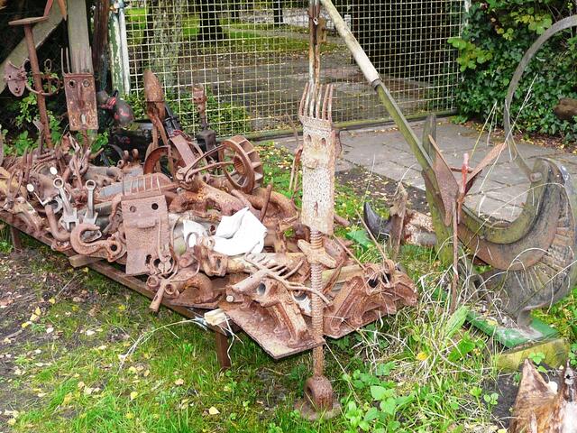 Kunstwerke aus Schrott