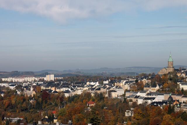 Diesen Ausblick hat man von der Buchholzer Halde.
