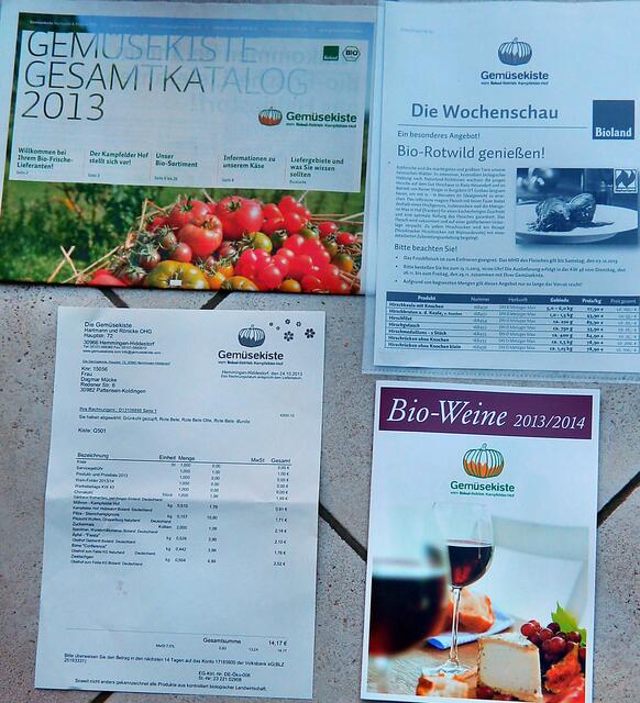Zusätzlich einiges Info Material
