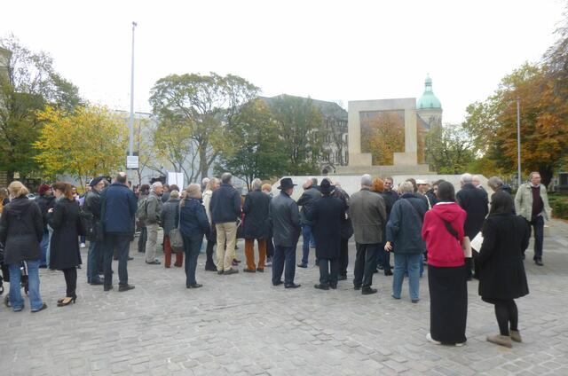 Die Veranstaltung ist gut besucht.