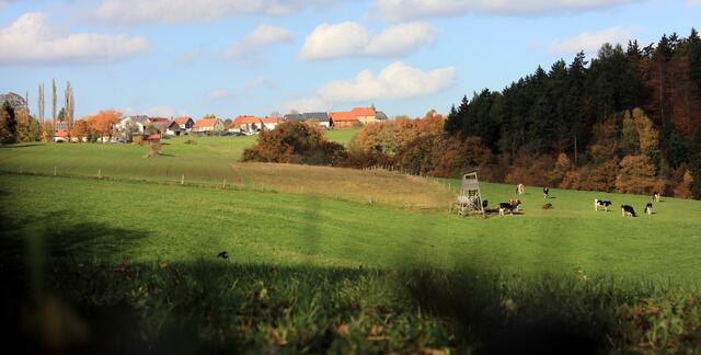 Blick auf Rhadern