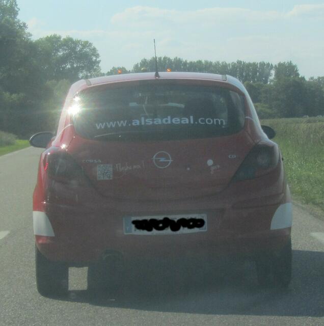 Der fuhr einfach vor mir her..