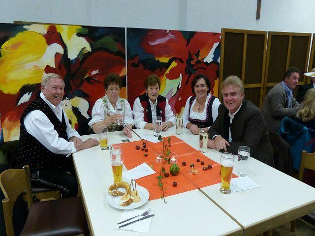 Eine gemütliche Trachtler-Runde