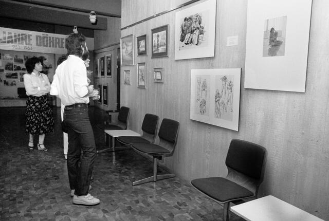 Döhrener Kunstwochen im Freizeitheim 1983.