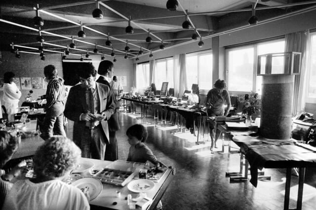 Döhrener Kunstwochen im Freizeitheim 1983.