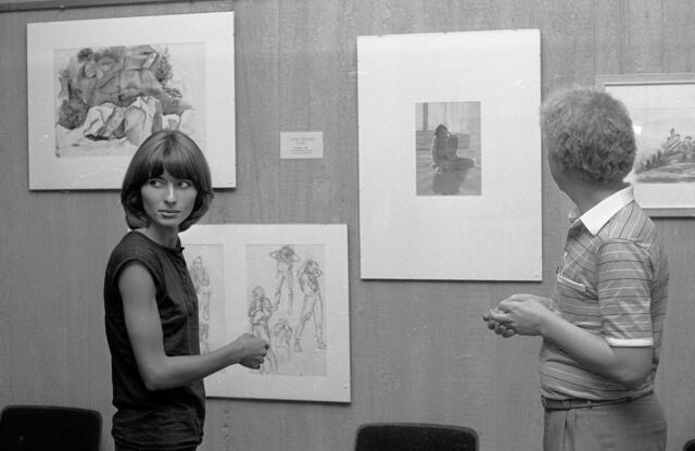 Döhrener Kunstwochen im Freizeitheim 1983.