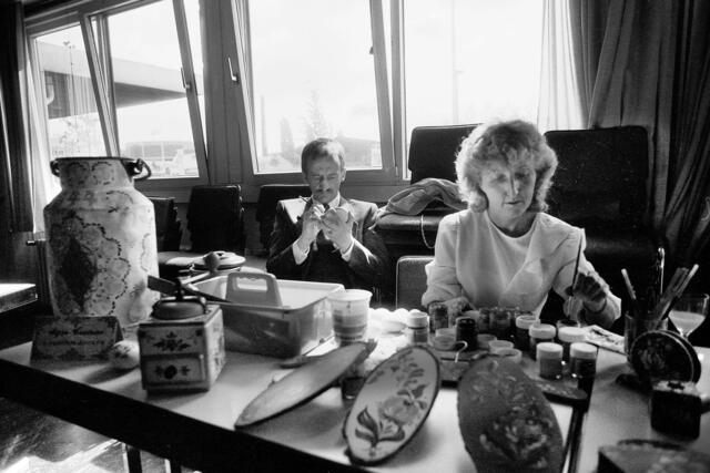 Döhrener Kunstwochen im Freizeitheim 1983.