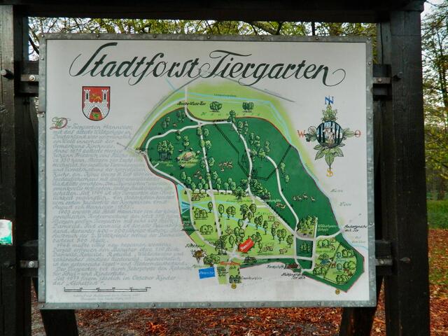 Der Übersichtsplan ist hilfreich