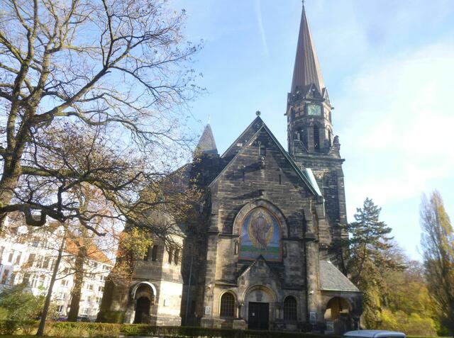 Markuskirche, eingeweiht im Jahr 1906.