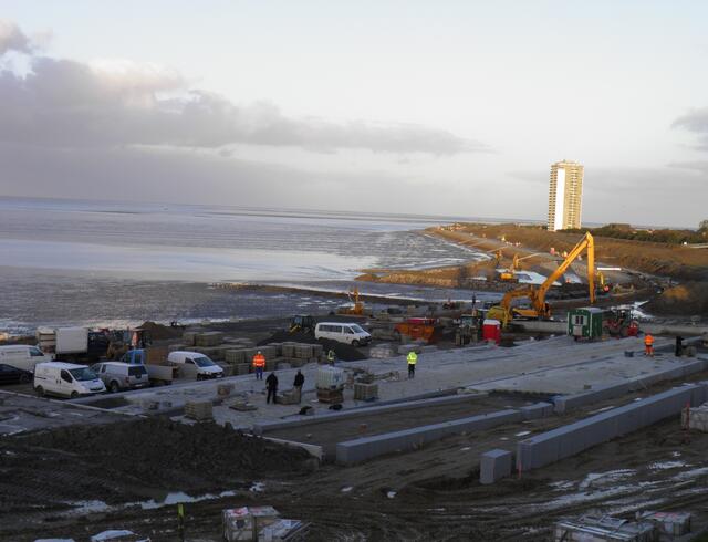 Kw. 44 Büsmer Hauptstrand nach dem Orkan