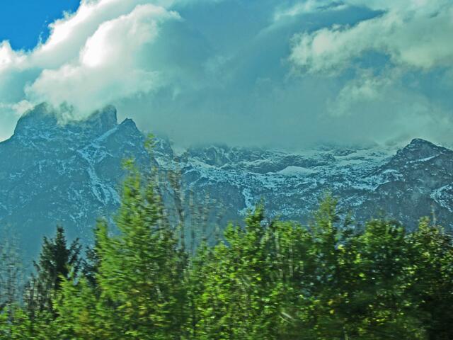 07.- 13.10.2013  Perle Istrien. 
Heimfahrt. 12. - 13.10.2013.                                                               12.10.2013. Der erste Schnee!