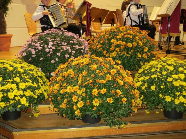 Tolle Blumendeko - gestiftet von der Gärtnerei Bernd Fischer aus Isernhagen! Vielen Dank!