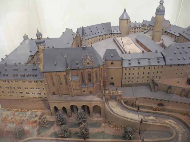 Schloss Altenburg im Modell