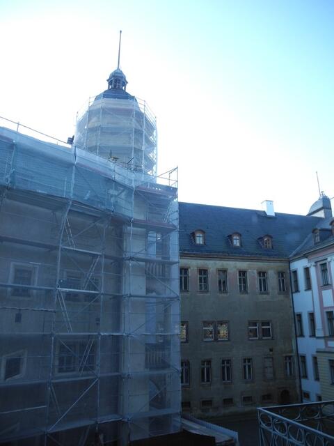 Schloss Altenburg - Kirchenrenovierung