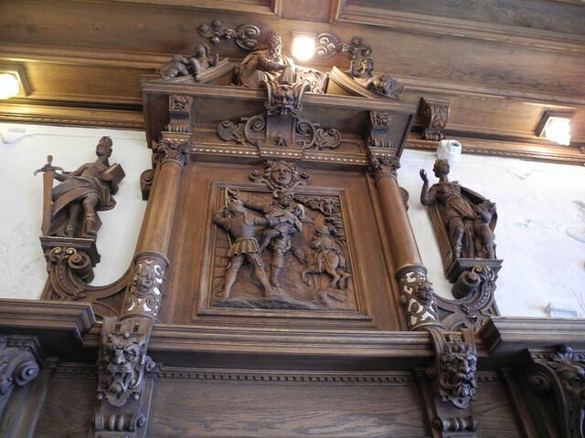 Schloss Altenburg - Kirchensaal - Darstellung des Prinzenraubs