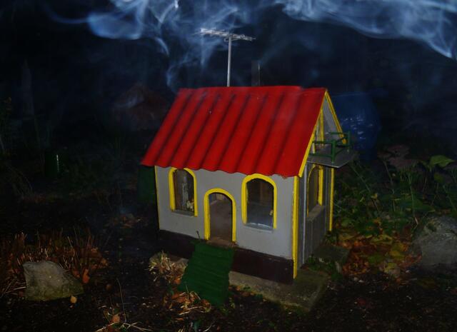 Zwergenhaus bei Nacht - 6.11.2013 !