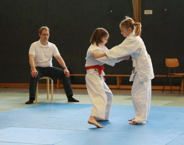Judo ist fast wie tanzen....leichtfüßig | Foto: C. Walther