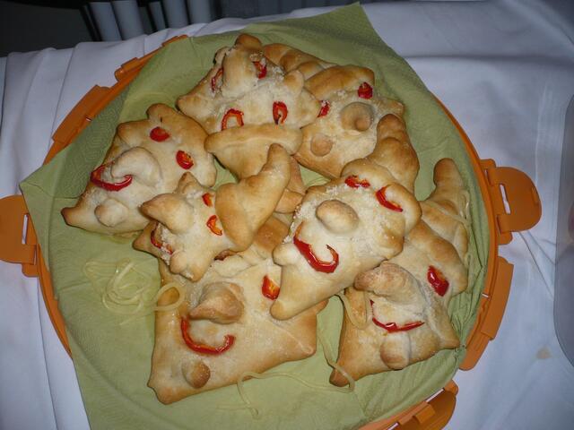 Pizza Gesichter