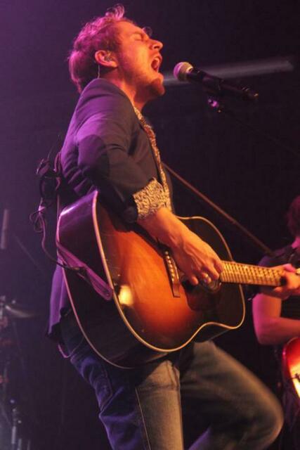 Johannes Oerding in der Kantine Augsburg (5/11).