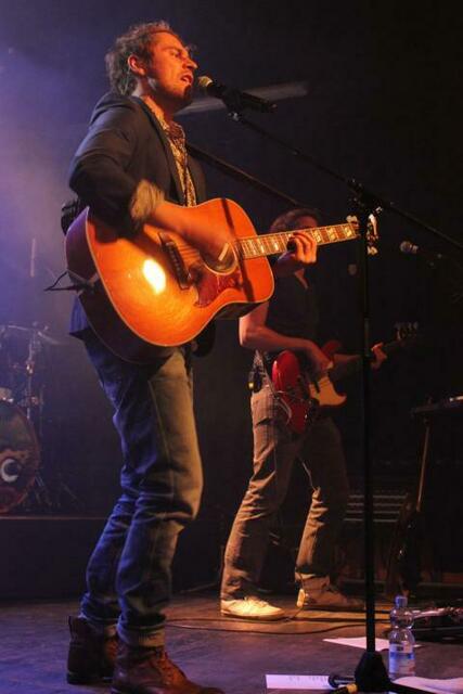 Johannes Oerding in der Kantine Augsburg (6/11).