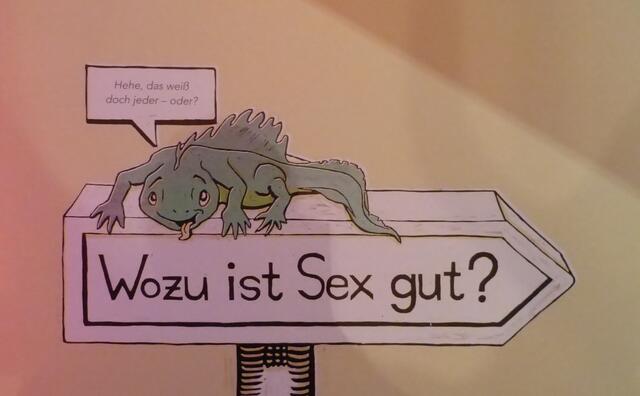 Die Sonderausstellung "Sex und Evolution" beleuchtet dieses Thema.