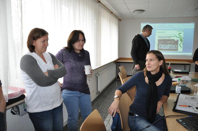 SG richtet sich neu aus, es wurde diskutiert, Erfahrungen ausgetauscht und neue Ideen gesammelt.