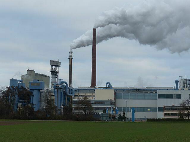 die Südzucker- Fabrik in Rain
