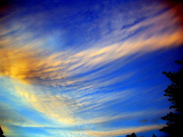 Ein tiefblauer Himmel - z.Zt nur grau