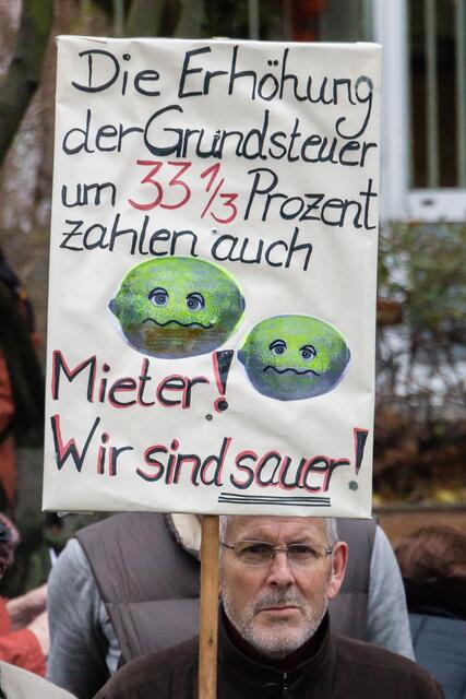 Bürgerkritik an der dreisten und unsozialen Erhöhung der Grundsteuer um 33,3 %