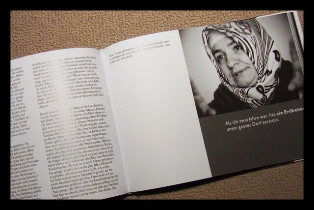 2 Seiten aus dem Buch: Text und Bild